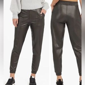 SPANX Faux Leather Leggings